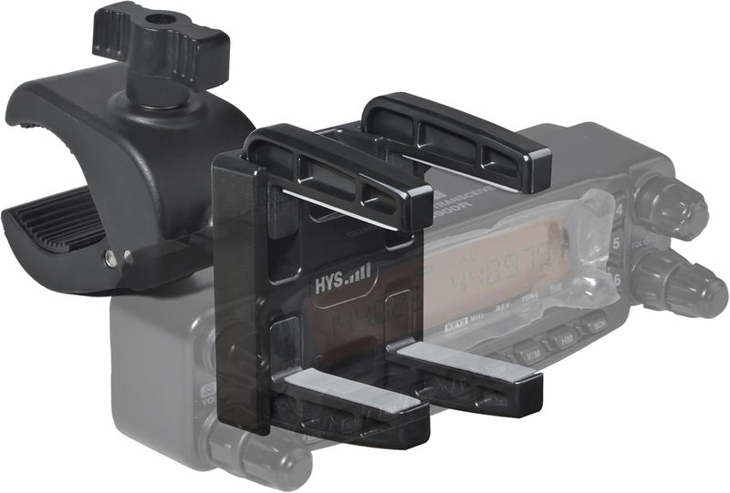 HYS Heavy Duty Clamp Detachable Front Panel Holder Mount, The Bracket Secures The Front Panel Working for Yaesu FTX-1 Icom IC-705 Yaesu All FTM FT-8900R Series and Motorola Detachable Control Head - Image 1